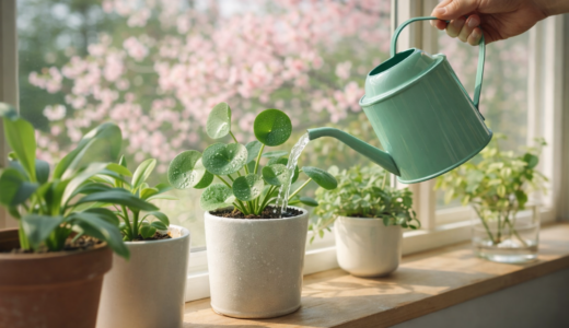 春の観葉植物の水やり頻度｜正しい水やりと失敗しないコツ