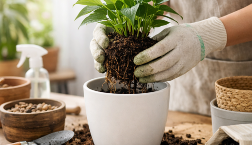 観葉植物の植え替え完全ガイド｜4月がベストな理由と失敗しない手順