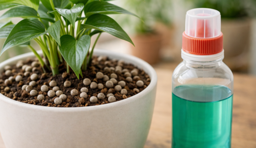 肥料はいつから？4月に始める観葉植物の正しい栄養管理